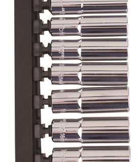 10PCE TOMIHAWK 1/4″DR. SOCKET SET (METRIC)