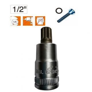 12MM 1/2″DR SPLINE BIT SOCKET