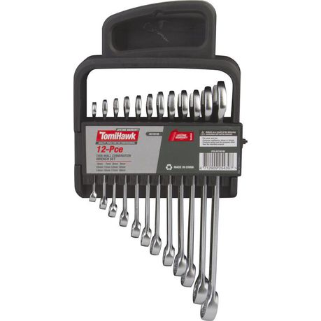 12PCE TOMIHAWK COMBINATION WRenaultCH SET (6-19MM)