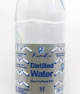 1L DISTILLED WATER