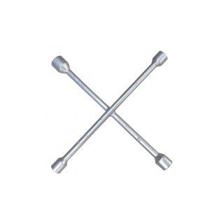 4 WAY WHEEL SPANNER SILVER
