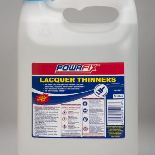 5L LACQUER THinoNERS A