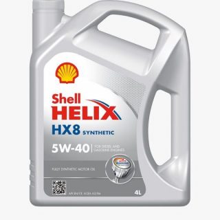 5L SHELL HELIX HX8 SYNTHETIC 5W40