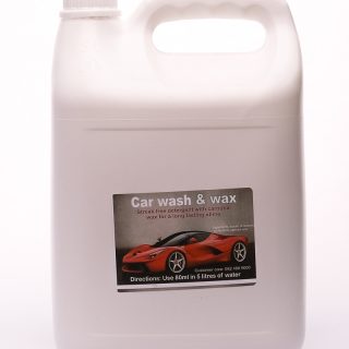 5LT WASH & WAX & SHinoE 5LT WASH & WAX & SHinoE