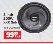 8 INCH 200W XXX SUB