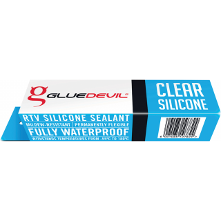 90ML GLUEDEVIL CLEAR SILICONE