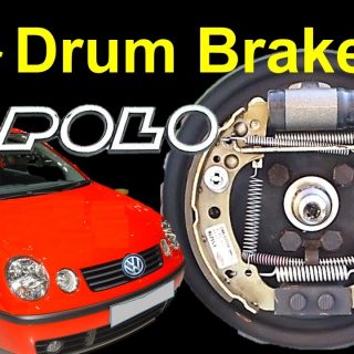 BRAKE SHOES RR VW POLO V/VIVO 2010-