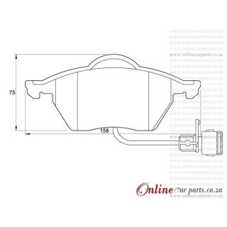 DISC PADS Audi I 500 DISC PADS Audi I 500