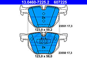 DISC PADS BMW 3 E90/E91/E92/E93 05-/BMW X1 E84 09-