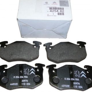 DISC PADS Citroen/Peugeot 206 REAR