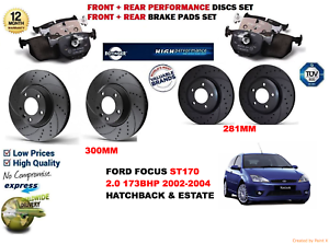 DISC PADS F  Ford  FOCUS ST170 04-