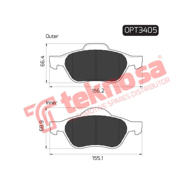 DISC PADS F Renault LAGUNA