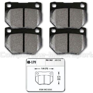 DISC PADS F SUBARU WRX