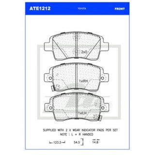 DISC PADS F Toyota ETIOS 1.5 11-