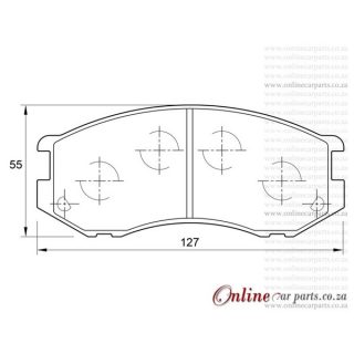 DISC PADS F Toyota STAL/VENTURE