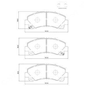 DISC PADS FR Isuzu KB SERIES DTEC 07-