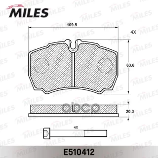 DISC PADS RR Ford/IVECO TRANSIT/DAILY 1998-