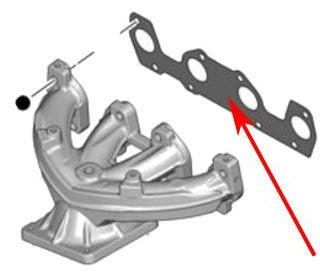 EXH/MAN  Gasket  Peugeot4 XC6/7 1618CC