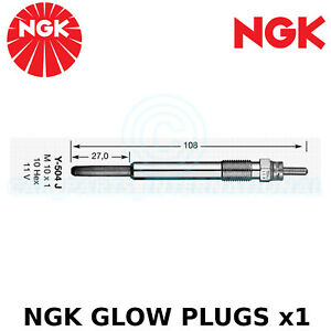 GLOW PLUG NGK Citroen C2/Peugeot 206/206SW