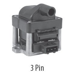 IGNITION COIL 12V ELECTRONIC  Audi I/VW:3PIN