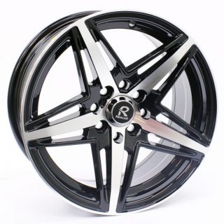 MAG BLK 15X7.0 4H 100/108 BLK MACH
