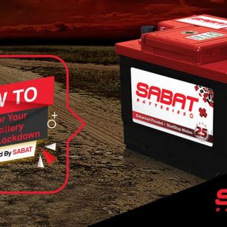 SABAT BATTERY WITH HOLD DOWN