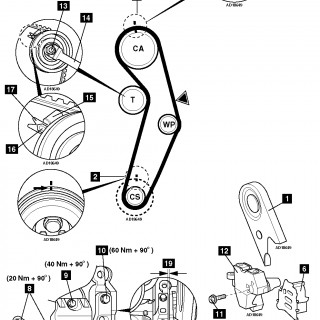 TIMING BELT  Audi  AGN ALT TB83039