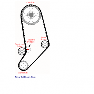 TIMING BELT VW T4 2.5 DIESEL