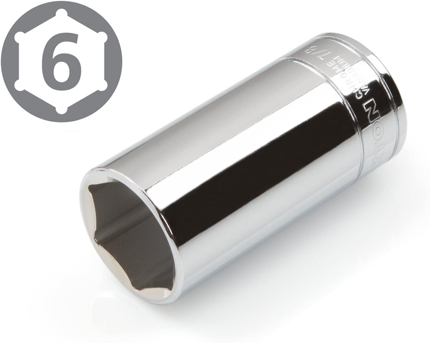TOMIHAWK 19MM X 3/8"DR 6PT DEEP CONVEX SOCKET
