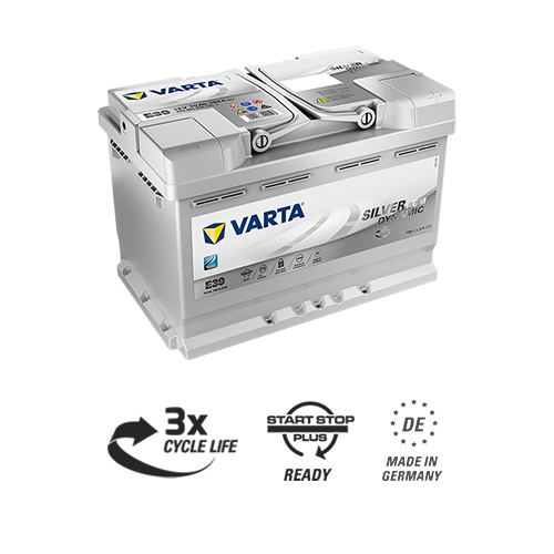 VARTA BATTERY AGM SILVER E39