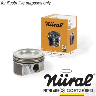 Nural AE piston set of 4 for 2.0 8v VW 2e ADY