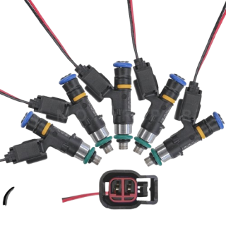 5 x 1000cc fuel injector for FORD FOCUS MK2 2.5T RS ST HYDA fit BOSCH EV14 High Imp