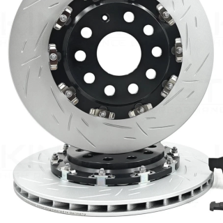 Audi RS3  REAR TWO PIECE FLOATING BRAKE DISCS CERAMIC PADS 310mm x 22mm