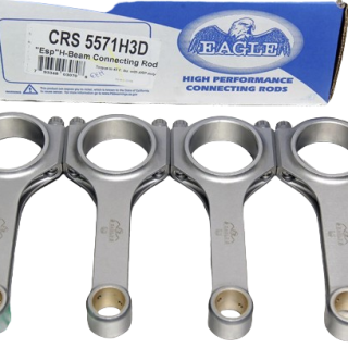 Eagle Forged H Beam 5.571 Connecting Rods Honda Prelude H23 F22B CRS5571H3D