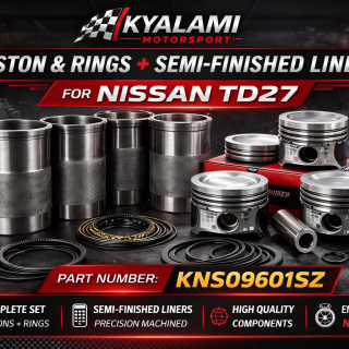 Arco Piston and rings and semi finished liners for Nissan TD27