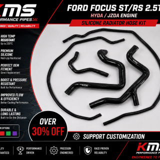 Ford Focus ST MK2 RS 2.5 ST225 2009 2010 2011 Silicone Radiator Hoses Kit