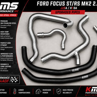 Ford Focus ST MK2 RS 2.5 ST225 2009 2010 2011 stainless steel Radiator Hoses Kit (zero maintainence or bursting or leaking) Ford Focus ST MK2 RS 2.5 ST225 2009 2010 2011 stainless steel Radiator Hoses Kit (zero maintainence or bursting or leaking)